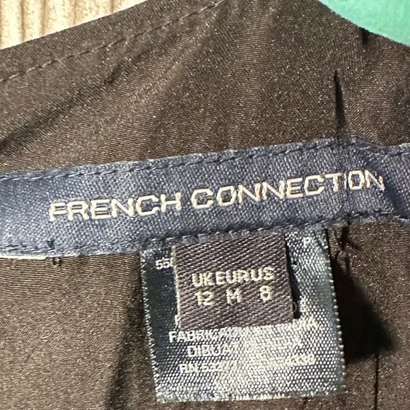 French Connection Black Sequin Jumpsuit EUC - Picture 9 of 9